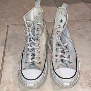 Split Colored Platform Converse Run-Star-Hike